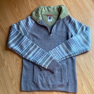 Vintage The North Face quarter-zip-sweater